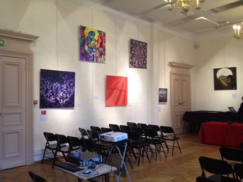 Exposition Désenfantée Toiles ARMELLE BLONDEL 2012